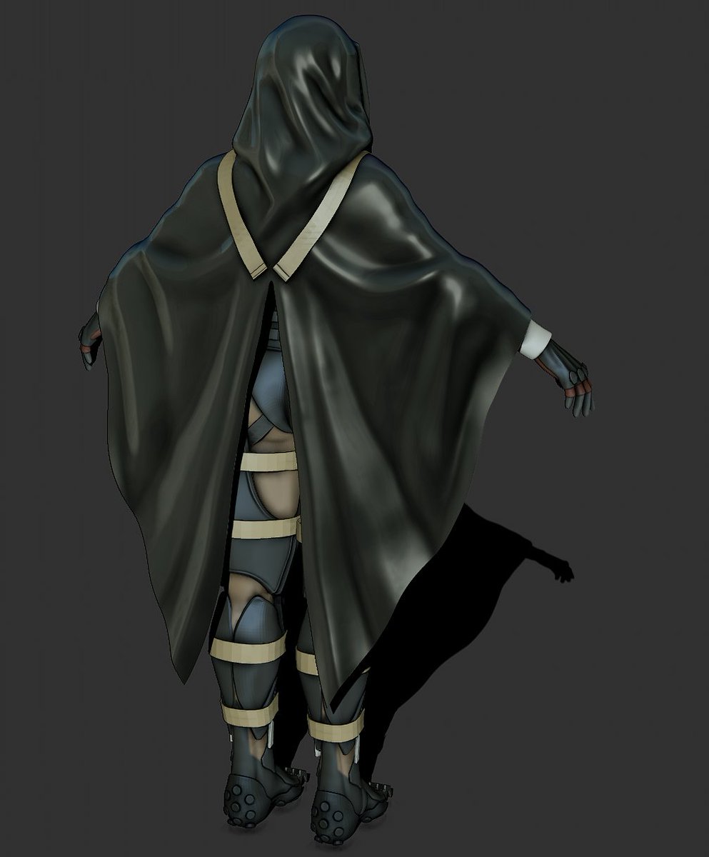 METAL_GOD_07's tweet photo. Making a cloak for this inspired Metal Gear version and an alt Death Stranding version https://t.co/pKagRXwNFU