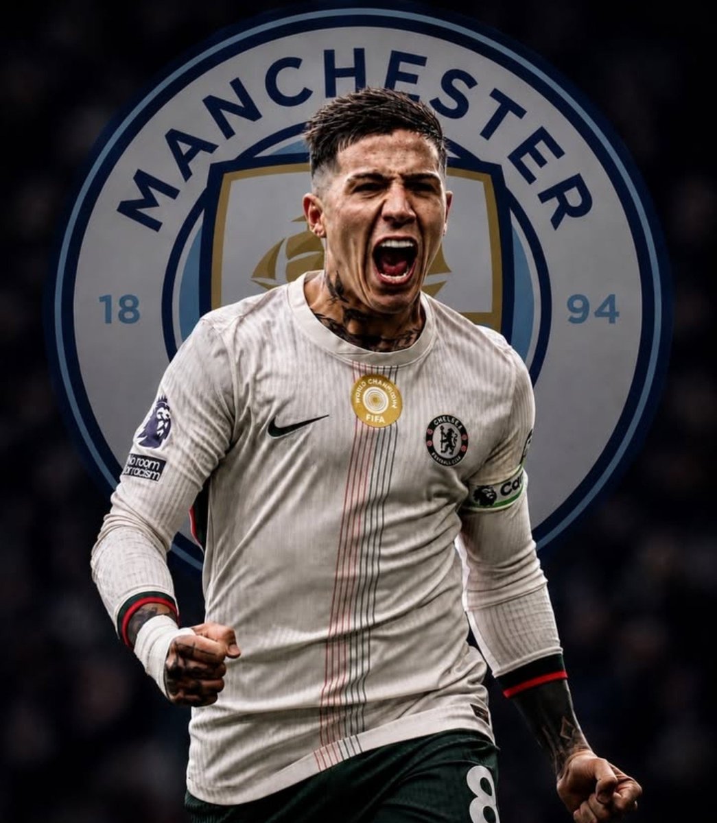 90futtebol's tweet photo. 🚨🔵 Man City envia proposta de € 120mi ao Chelsea pela contratação de Enzo Fernandez.

O volante argentino é desejo de Enzo Maresca, novo treinador do City.

🗞 @CLMerlo https://t.co/OjkRN8X4xL