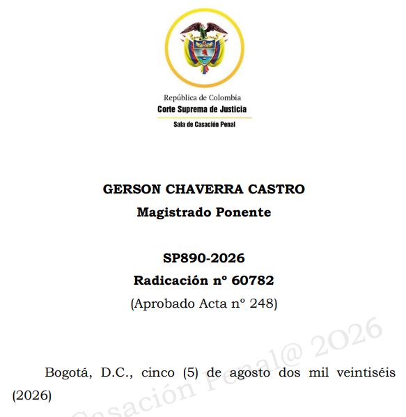 loviedoH's tweet photo. Corte S. Rad. 60782/26. Homicidio

Decisión de sumo interés. 

Esta providencia ofrece un profundo estudio sobre la valoración de la prueba científica en el proceso penal. La Corte analiza la posición de la víctima, los orificios de entrada y salida, el recorrido del proyectil, https://t.co/tif27wAZGN