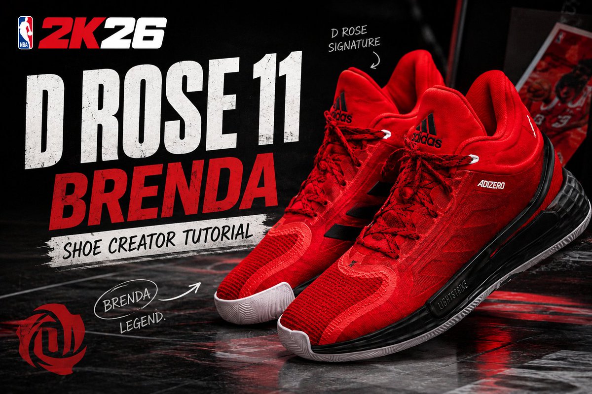 TheSoleLab_2k's tweet photo. π§ͺ New Shoe Drop π§ͺ
D Rose 11 "Brenda"
https://t.co/KfduQhqbQn
#thesolelab #solenation #nba2k26 #nba2k #drose #nba2k27 https://t.co/1ORCpyrLB4