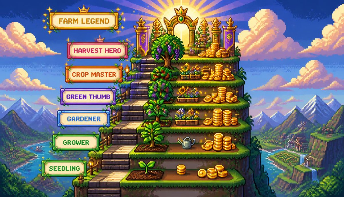 playsproutfarm's tweet photo. 🌾 The more $SPROUT you hold, the more you earn.

Holding unlocks a tiered production bonus across your entire farm — up to +20% for the biggest holders. Stack your $SPROUT instead of spending it all and watch your farm accelerate.

https://t.co/MghzBG86MK https://t.co/EcvNKiu1F6