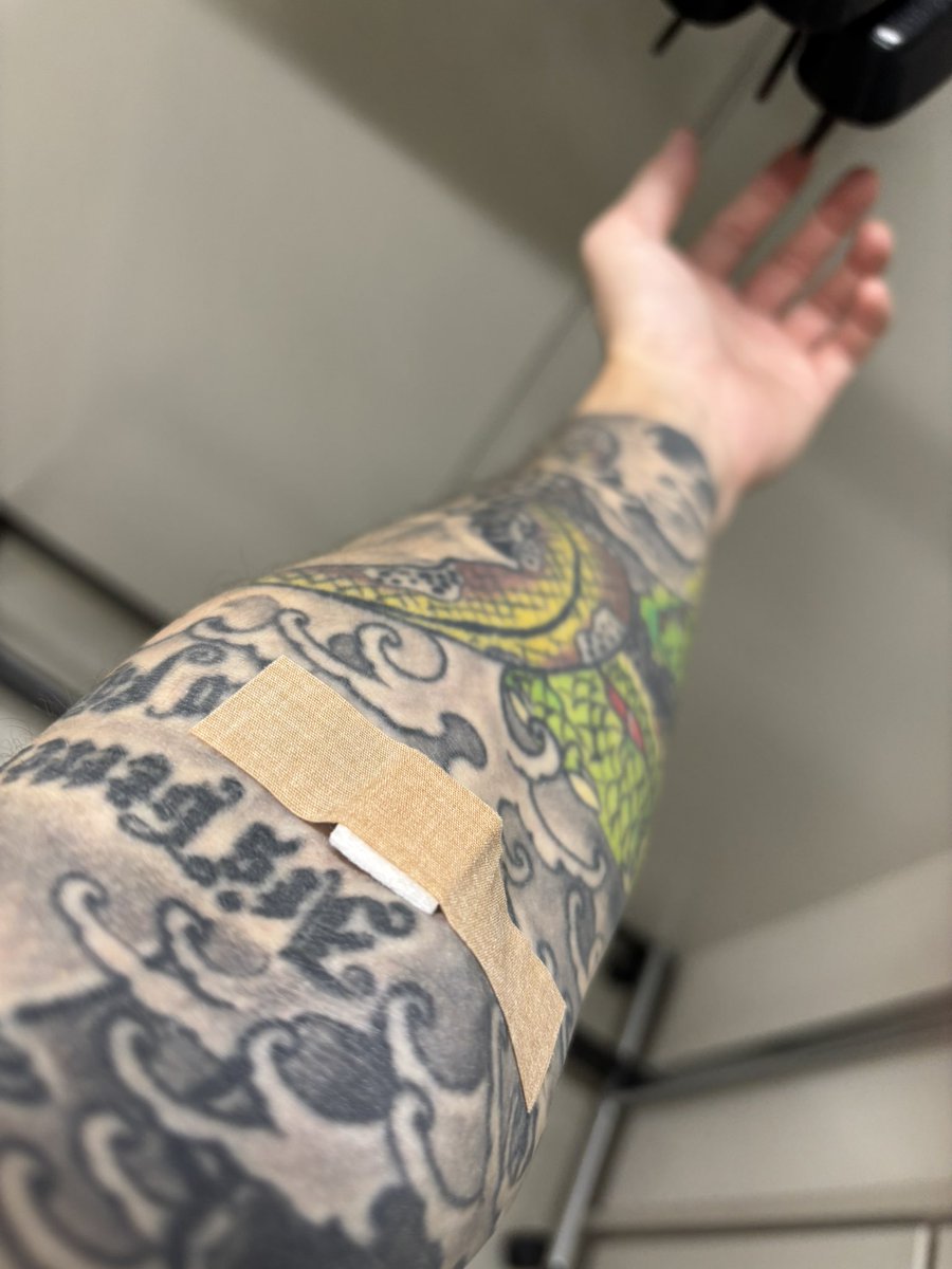Lotto_drums's tweet photo. 健康診断💉 https://t.co/SRrN17NHp6
