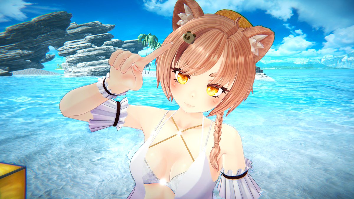 tanup_vrc's tweet photo. My new avator…👙
シークレットおたぬ要素はちなっちに秒でバレました https://t.co/DPKGel3PNY