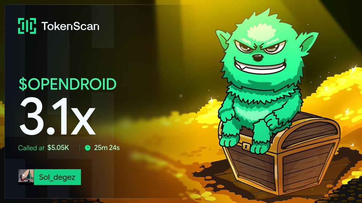Hex_Caller's tweet photo. $OPENDROID
3.1x

GwnzGtKh6L2prU9UiJmmW99zsC19XECnnfYW529upump https://t.co/q5pHBZ87No