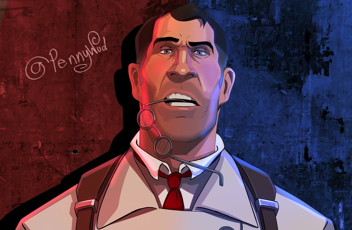 PennyWud's tweet photo. Termine, espero les guste mi dibujo del medic

#medictf2 #tf2 #Teamfortress2 https://t.co/Dpynr7CPsy