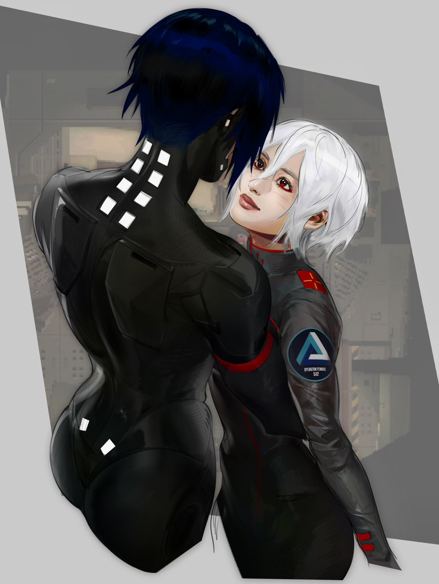 Kontuzhenaya's tweet photo. Up close and personal 
#signalis #signalisfanart https://t.co/CPsv5Tfr6a