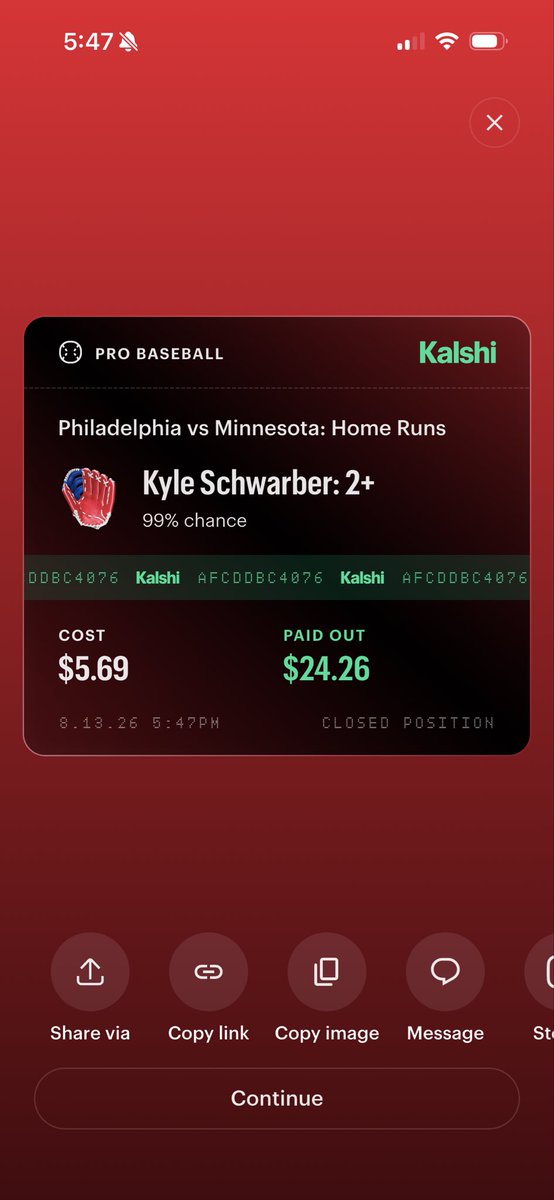 sowavy_derek's tweet photo. @MLBHR Lfg https://t.co/6kn4wCQv8k