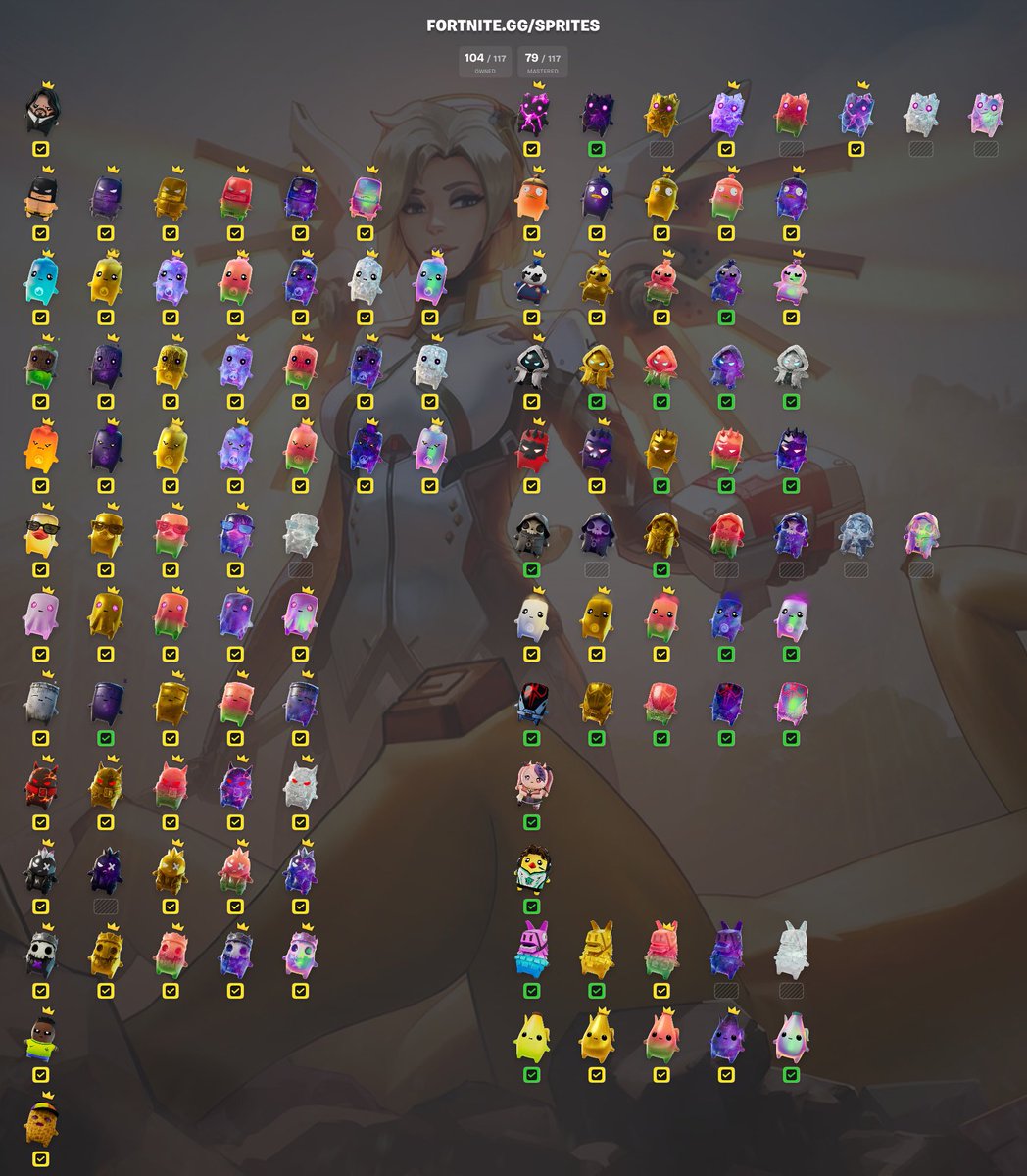 ed_jari's tweet photo. Pls trade with me!! 😭😭
Still looking for the ones I'm missing 😭😭, especially the zero point ones
Lmk if you have and want to trade
#fortnite #sprite #sprites #fortnitesprite #fortnitesprites https://t.co/7JcfeHCosm