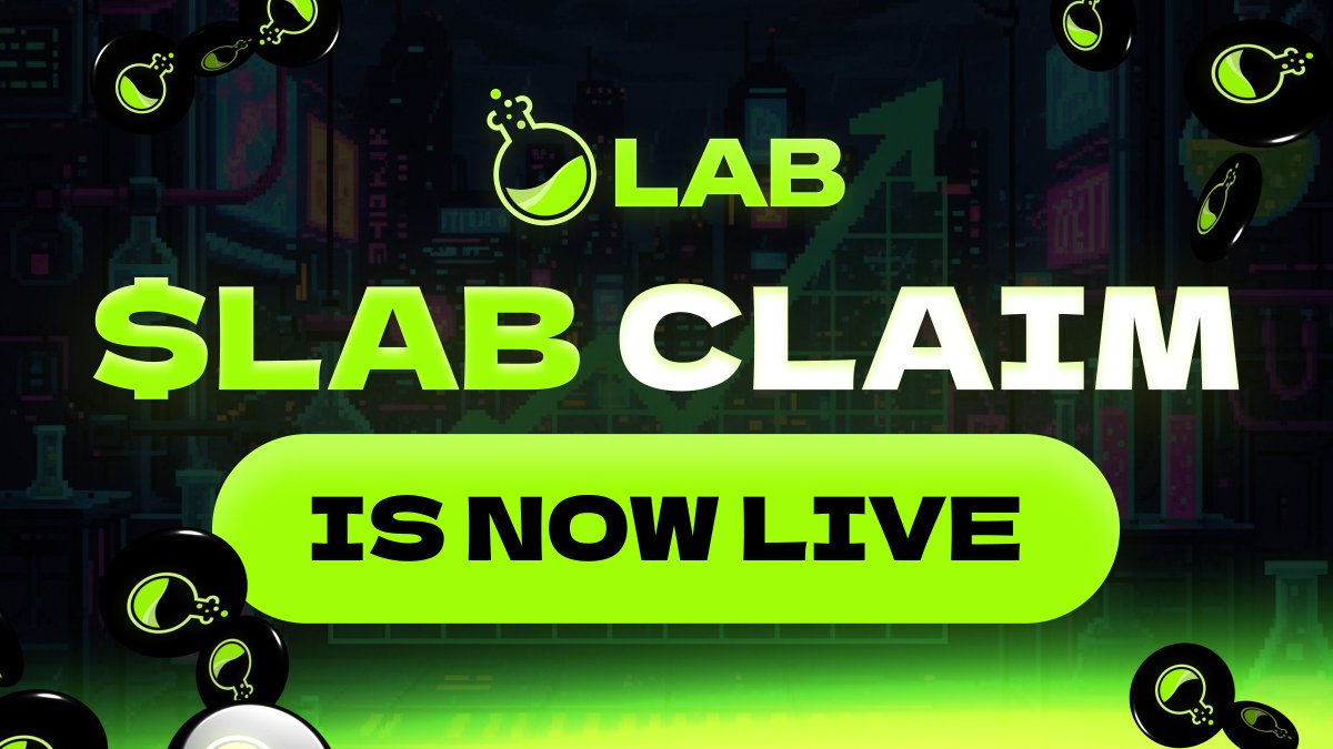LABtrade_'s tweet photo. LAB Unlock is now live. 🔓

If you’re eligible, you can unlock your LAB rewards starting now.

Make sure you’re using the official link: https://t.co/h4n4fwGsy2
