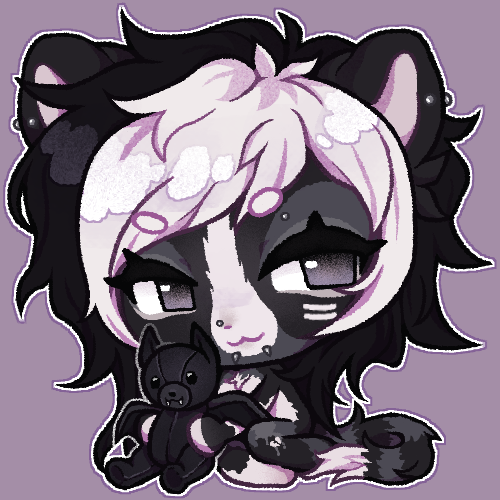 veinsprout's tweet photo. mini chibi comm for @h3llok1ttiex 🦇💜 https://t.co/6pWSVqfDKf