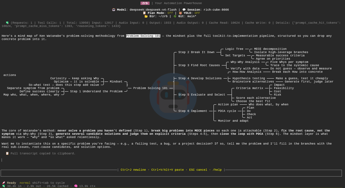 zarubastalchmst's tweet photo. A good terminal agent should show you the visual, let you copy-paste the response/the whole conversation and... https://t.co/trDTwBtaVR