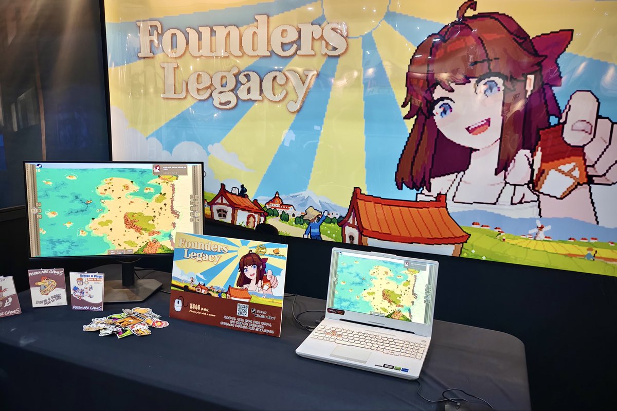 Astrolabe_Games's tweet photo. Ready for the audience at Busan Indie Connect this weekend!

#BICFEST https://t.co/Zlbk1MZBFZ