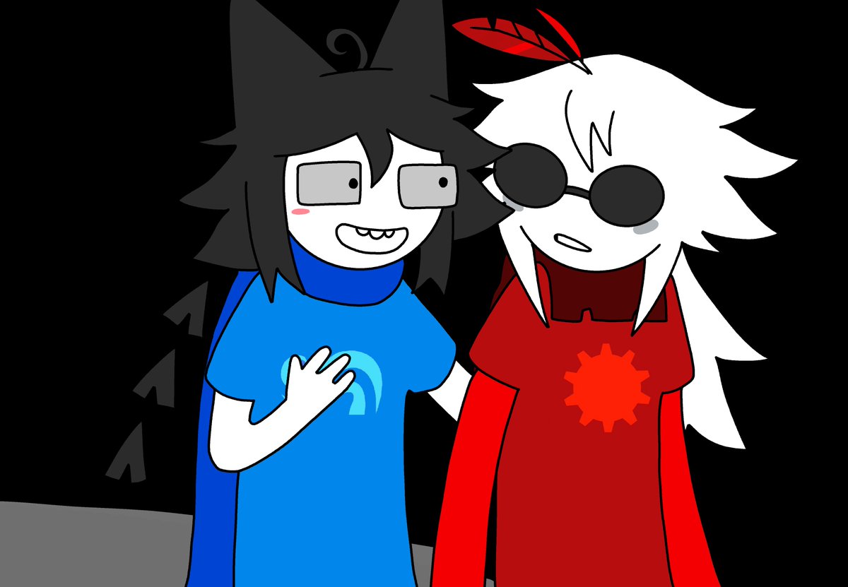 Katy_kitzune's tweet photo. Homestuck x FPE?????= FundamentalStuck yeyyyy #fpe #homestuck https://t.co/v6EC2C47EB