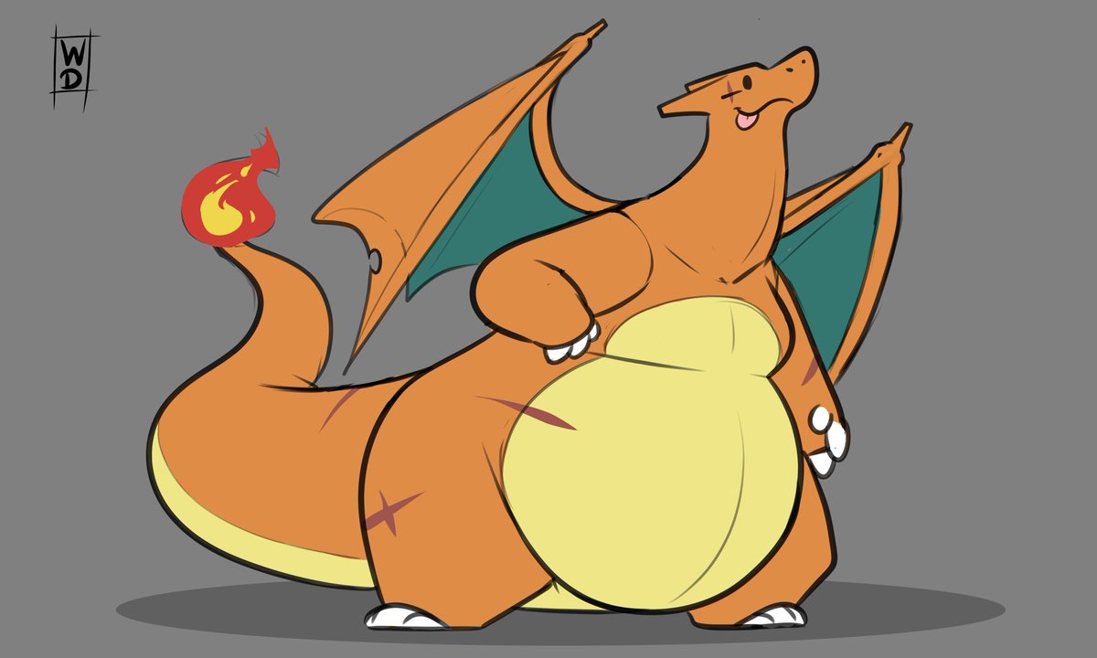 Wazplm52's tweet photo. A Charizard https://t.co/cD3JiutkSt