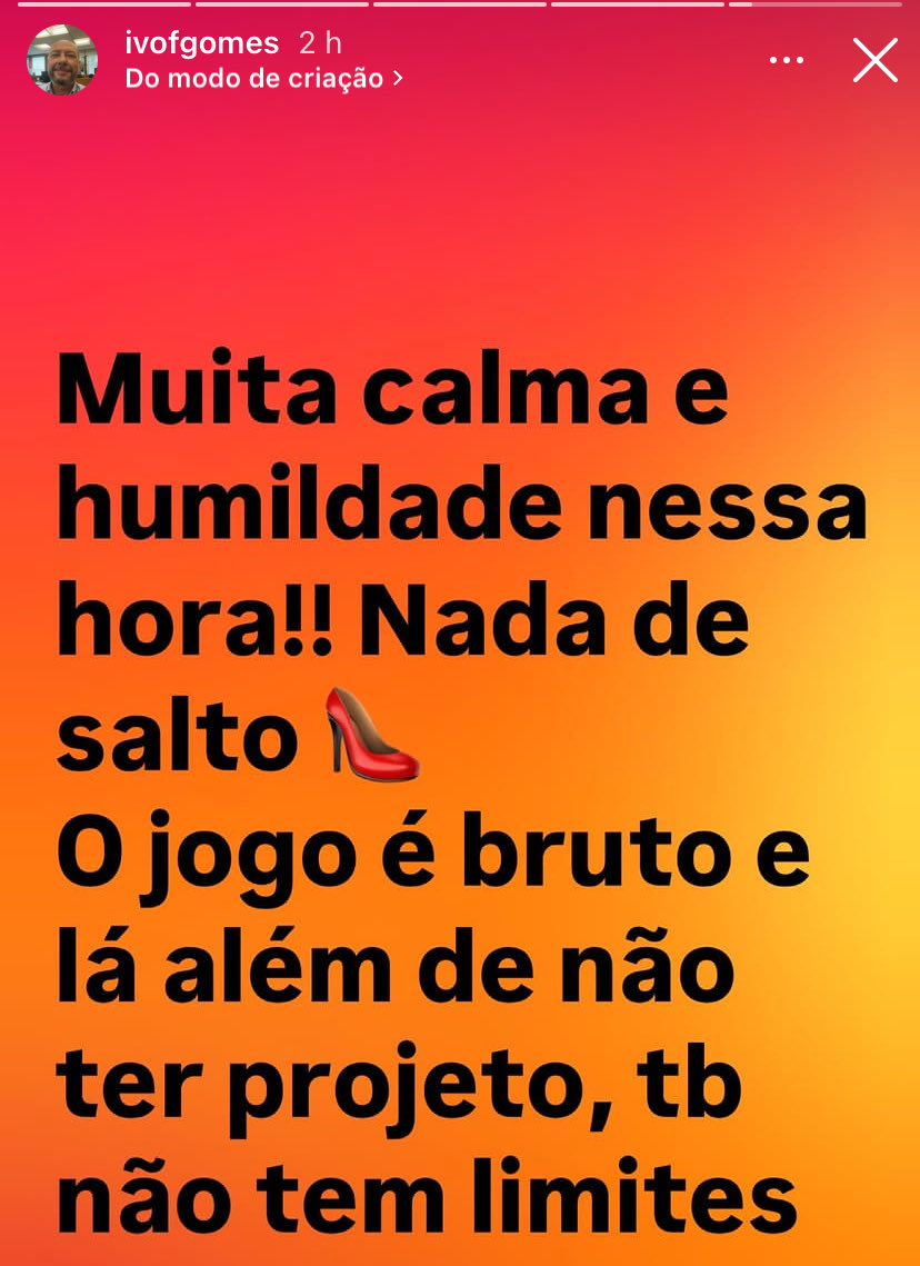 Vitoinho2002's tweet photo. Enquanto um Cid trabalha para destruir o Ciro, Ivo segue sendo coerente https://t.co/WWZvIqg4qY