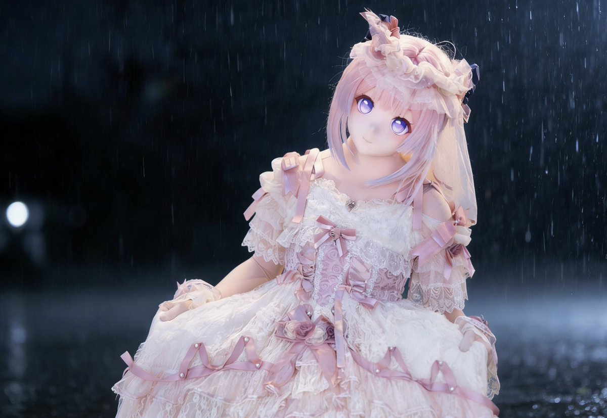 yob5l's tweet photo. 可惜东京的雨落不到巴黎
#kigurumi https://t.co/NPlDfwgNUS
