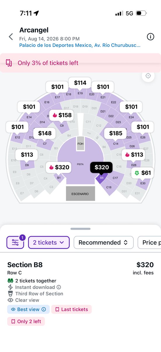 motoroguy's tweet photo. Order 650938463. Delivery deadline 11-Aug passed, nothing delivered, event is tonight. Section B8 Row C is listed on your own site right now at $320 with instant download. Comparable replacements are available and instantly deliverable. Requesting you source them underFanProtect https://t.co/0AtO611ZIO