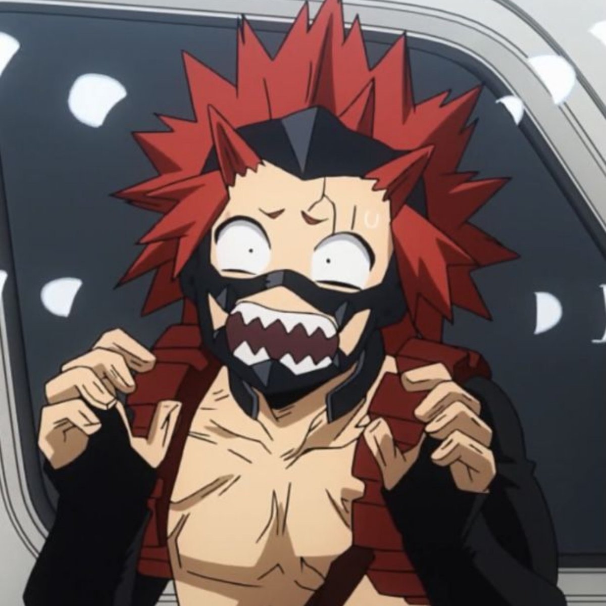 bakupowzy's tweet photo. “stop looking at me                       “what eyes?”
 with those eyes” https://t.co/DLiqOzbw4g