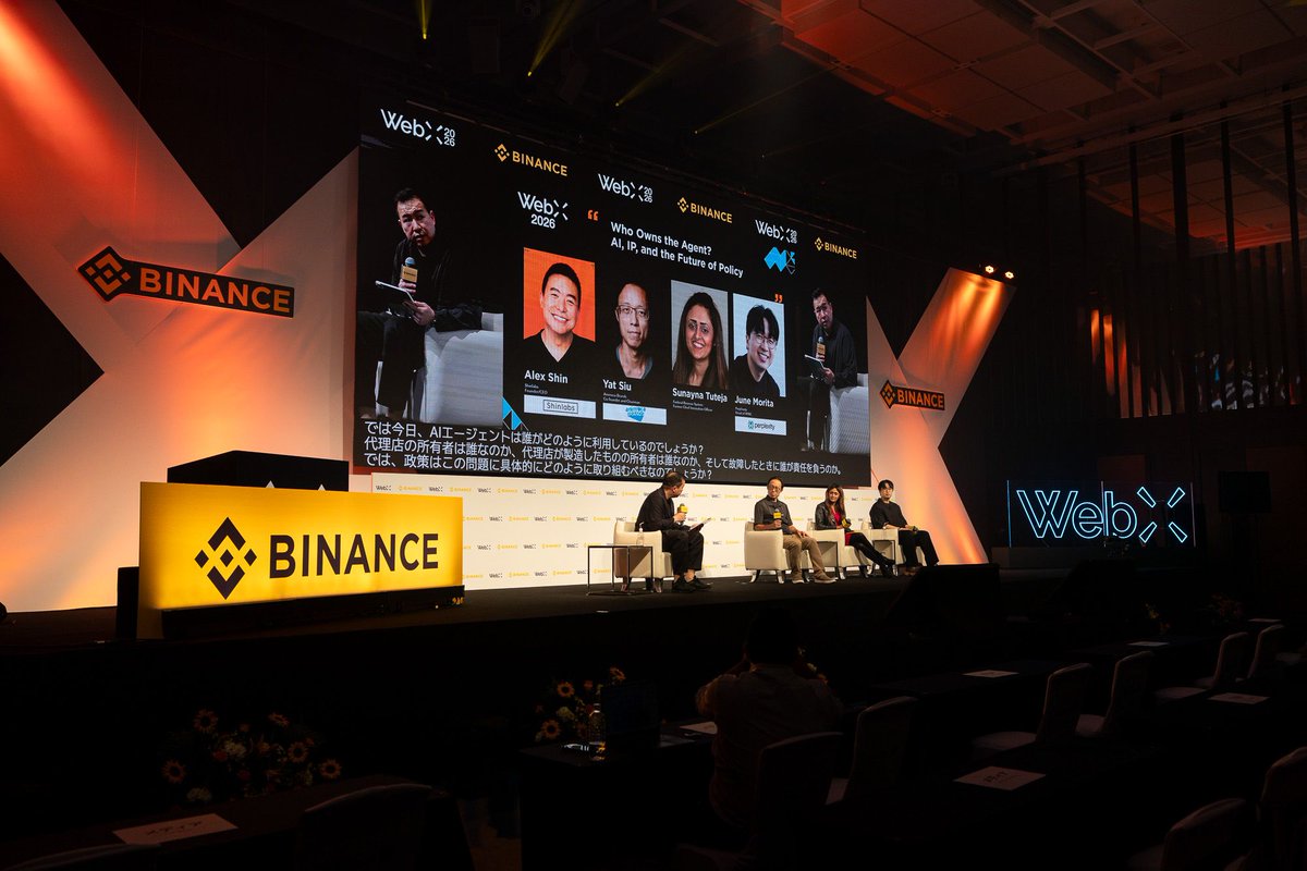 animocabrands's tweet photo. When AI acts on your behalf, who holds the rights to what it does?

At @WebX_Asia, our co-founder and executive chairman @ysiu joined June Morita of @perplexity_ai and @Sunayna of the Federal Reserve System to examine where artificial intelligence, digital property right, and governance intersect, and what needs to happen before digital infrastructure is  set.

You trained the agent, you deployed it, you benefited from it. But do you own it?