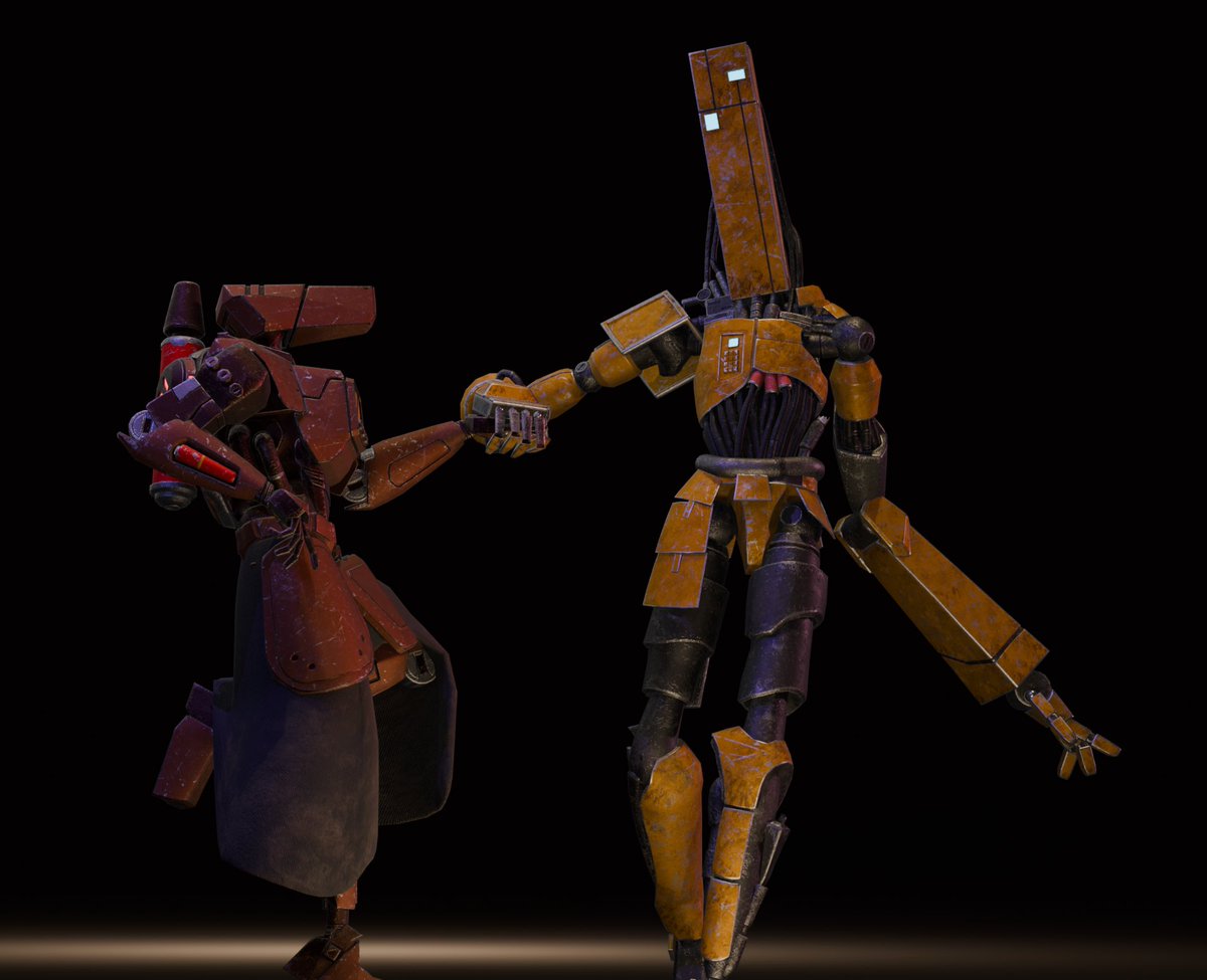 AAARouxls's tweet photo. Streetcleaner and Swordsmachine ❤️ Wanted to try something out with them (Gorgeous models made by Bocadile on gumroad) https://t.co/5bTclpq8rP