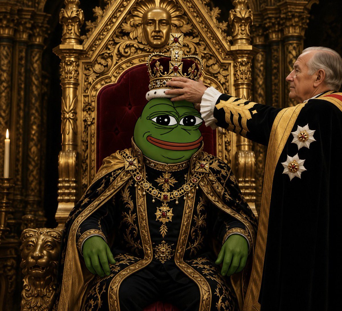 kekmemeOG's tweet photo. Kek the king https://t.co/eF16eRSe7V