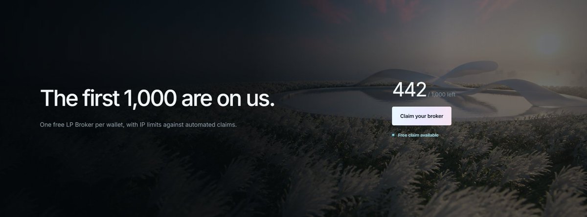 LP_Brokers's tweet photo. We bought back and burned some of the gained trading fees.

442 claims remaining 👀

https://t.co/sUBvfjh1b7 https://t.co/2d8GKtuyEh