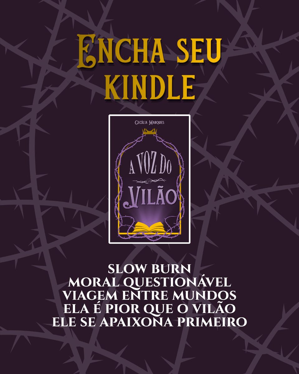 aceciliamarques's tweet photo. @vatslavic Tenho uma romantasia para indicar 💜 

https://t.co/uURY6DQwCV https://t.co/VnEMrdMzgL