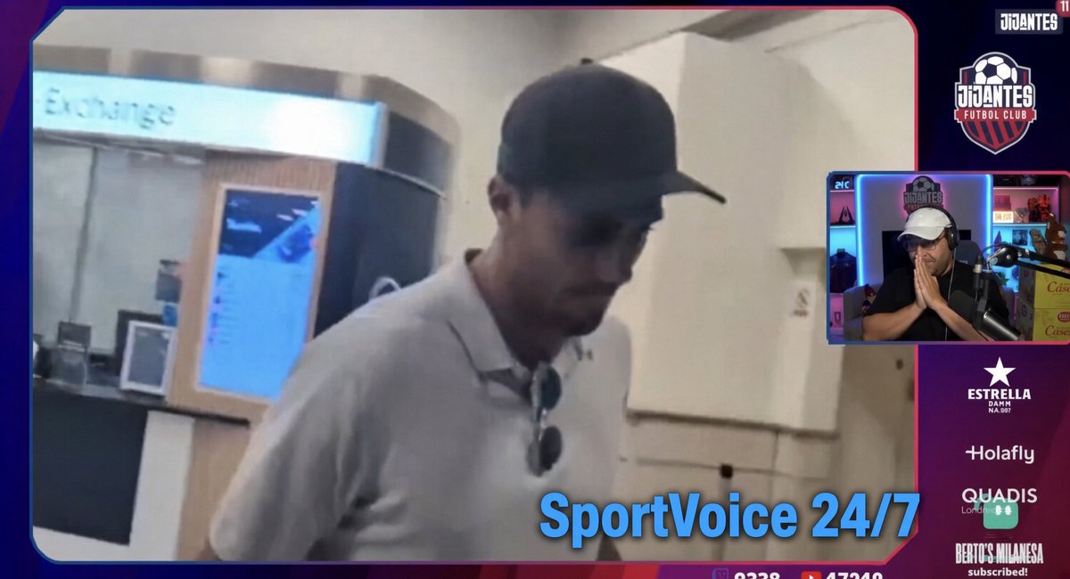 SportVoice24's tweet photo. 🚨BREAKING: Rodri was sighted at arrival section of Liverpool Airport. Attempt to take questions from him by media teams as seen @JijantesFC proved abortive 

Many reporters suggested he may have travelled back to UK, to finalize official in-person talks with Manchester city, and await Barcelona deal with Manchester City to be finalized, before heading back to Spain to join with Barcelona Teammates