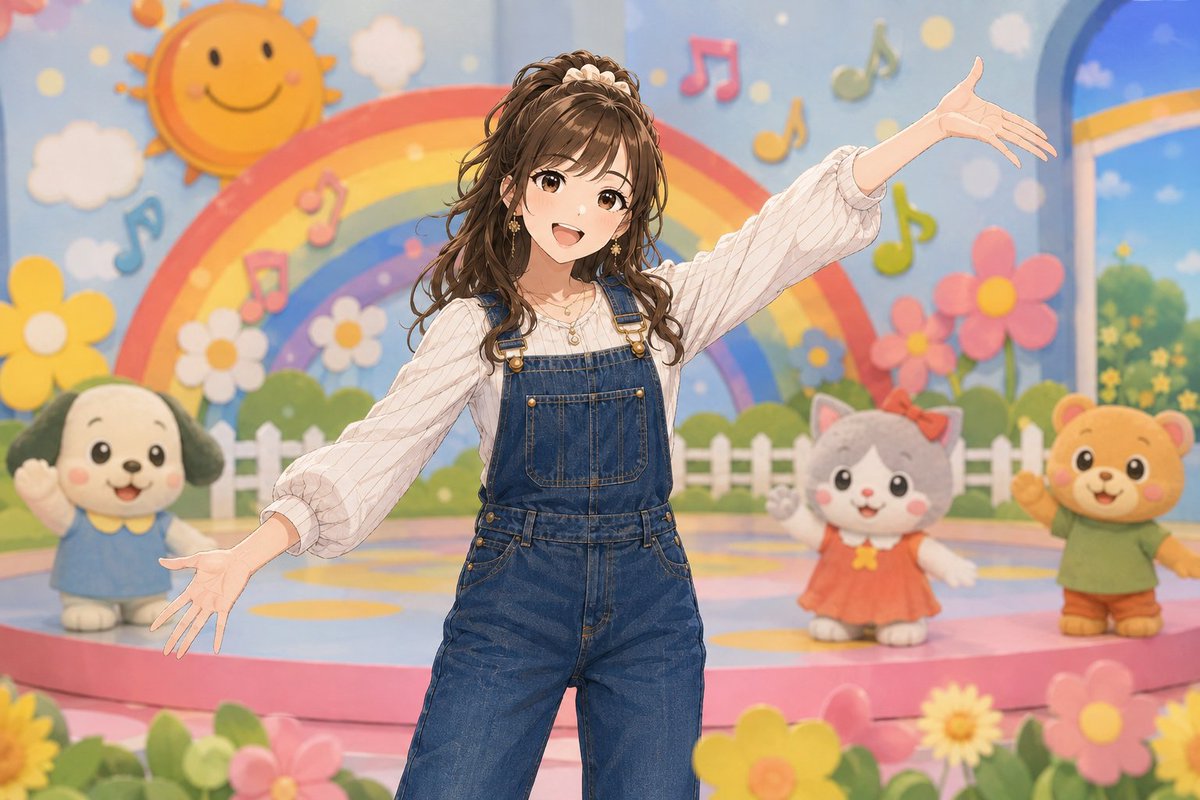 overalls_lovers's tweet photo. #歌のお姉さん #オーバーオール https://t.co/WWg4fSO6SK