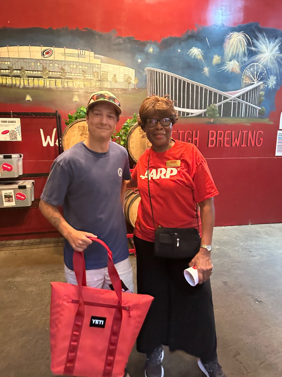 AARPNCTriangle's tweet photo. 🎉 Congratulations to the winners at our #SocialSecurity Trivia Night at Raleigh Brewing! #YouEarnedIt https://t.co/gNpdJu3BvT
