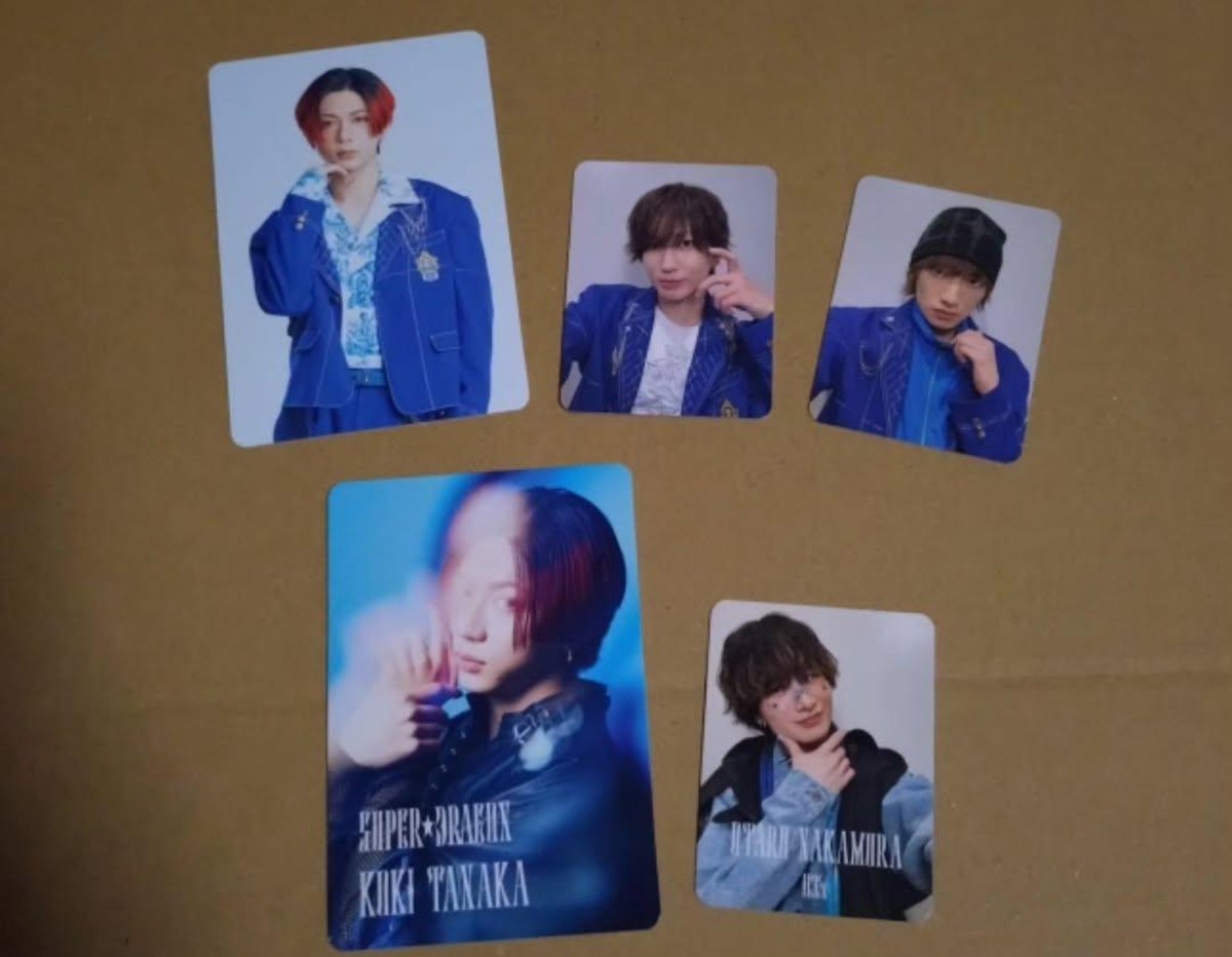 _thx09_'s tweet photo. EBiDAN エビダン Yes! 東京 Y東 封入 トレカ 交換 

(譲) 
スパドラ版
田中洸希(大) 池田彪馬(小) 柴崎楽(小)
B版
田中洸希(大) 中村旺太郎(小)

(求)
スパドラ版 古川毅(大 / 小)
B版 古川毅(大 / 小) https://t.co/DN8dHazsRJ