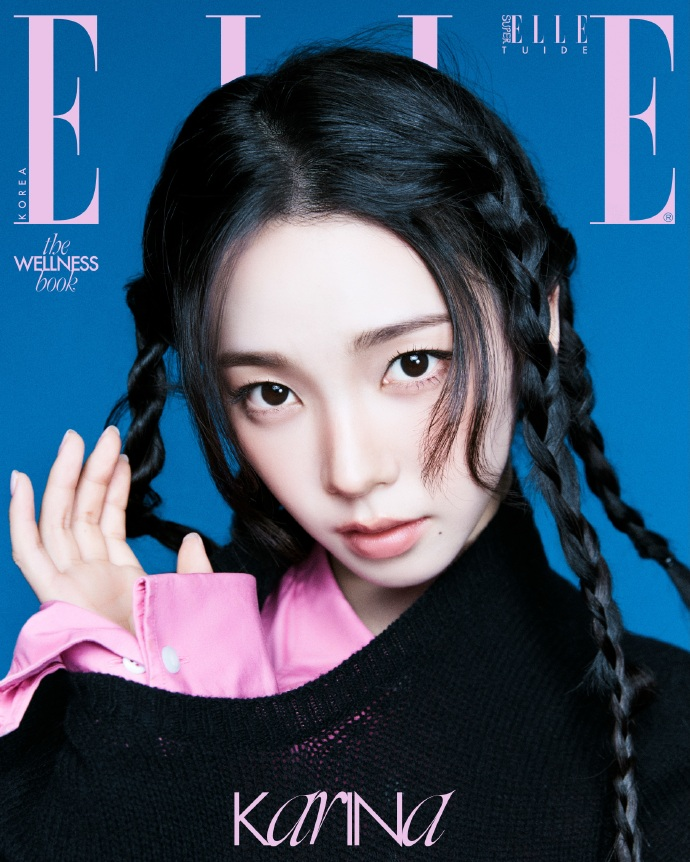 PresencedeK's tweet photo. Upon securing the Korean edition of ELLE, Karina becomes the first Korean celebrity to achieve a “grand slam” across the September issues of all three major fashion magazines:
VOGUE (September 2024), BAZAAR (September 2025), and ELLE (September 2026). https://t.co/0AJpkqcQQv