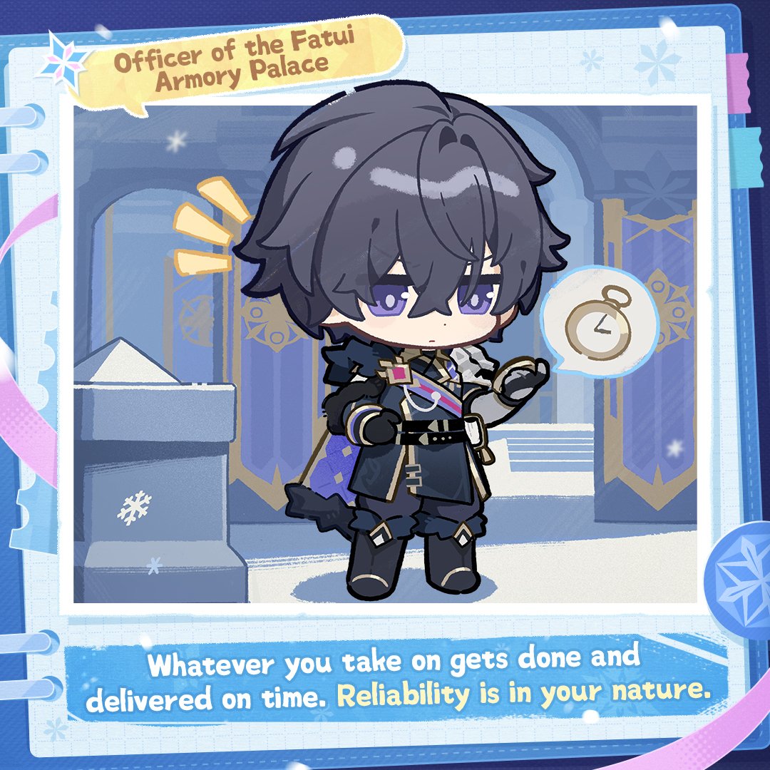 Fercho2400Xd's tweet photo. The most suitable career for F3rcho2400 is Officer of the Fatui Armory Palace.
Participate in the test to receive Primogems ×160 and a chance to win Intertwined Fate ×10. You can participate multiple times. #SnezhnayaCareerTest @GenshinImpact
https://t.co/B91kshUngL
UI: 608182656 https://t.co/HqPOEp0sSJ