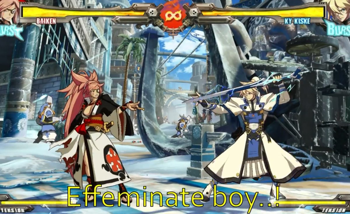 Driftingextras's tweet photo. This reminds me of what baiken also thinks of ky https://t.co/mGZAykghXG
