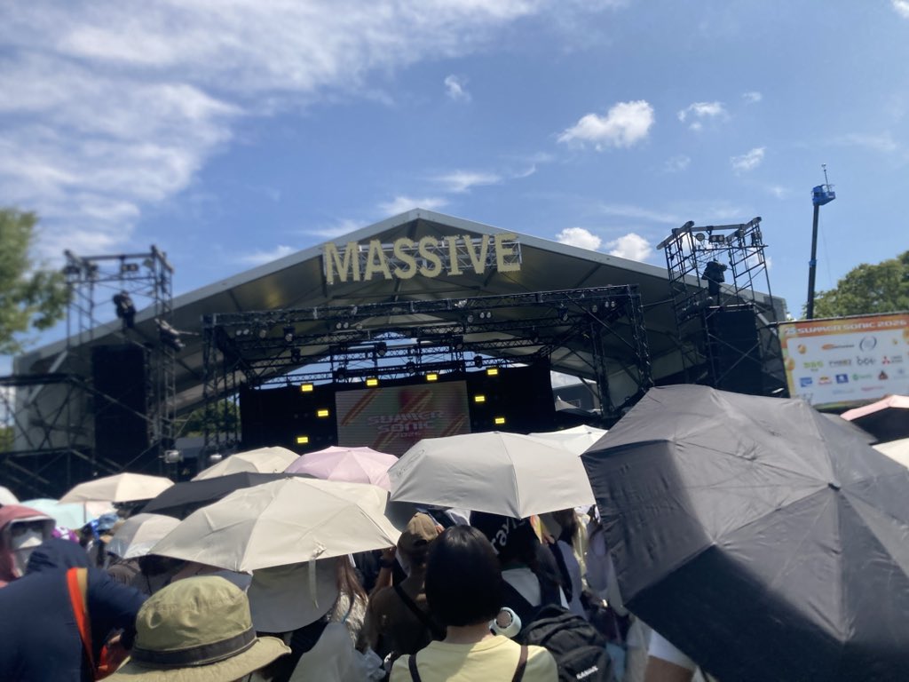 deathgarigari's tweet photo. #サマソニ大阪 2026始めます。 https://t.co/Ve4B40oLlz