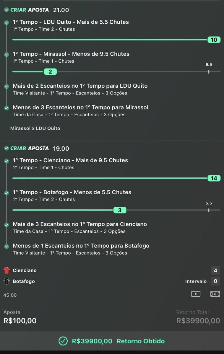 OddsAltas's tweet photo. Fiz R$100 virar 39MIL no PRIMEIRO e MELHOR VIP de Odds Altas do Brasil

Link nos comentários👇✅ https://t.co/ZSAerGyw3V