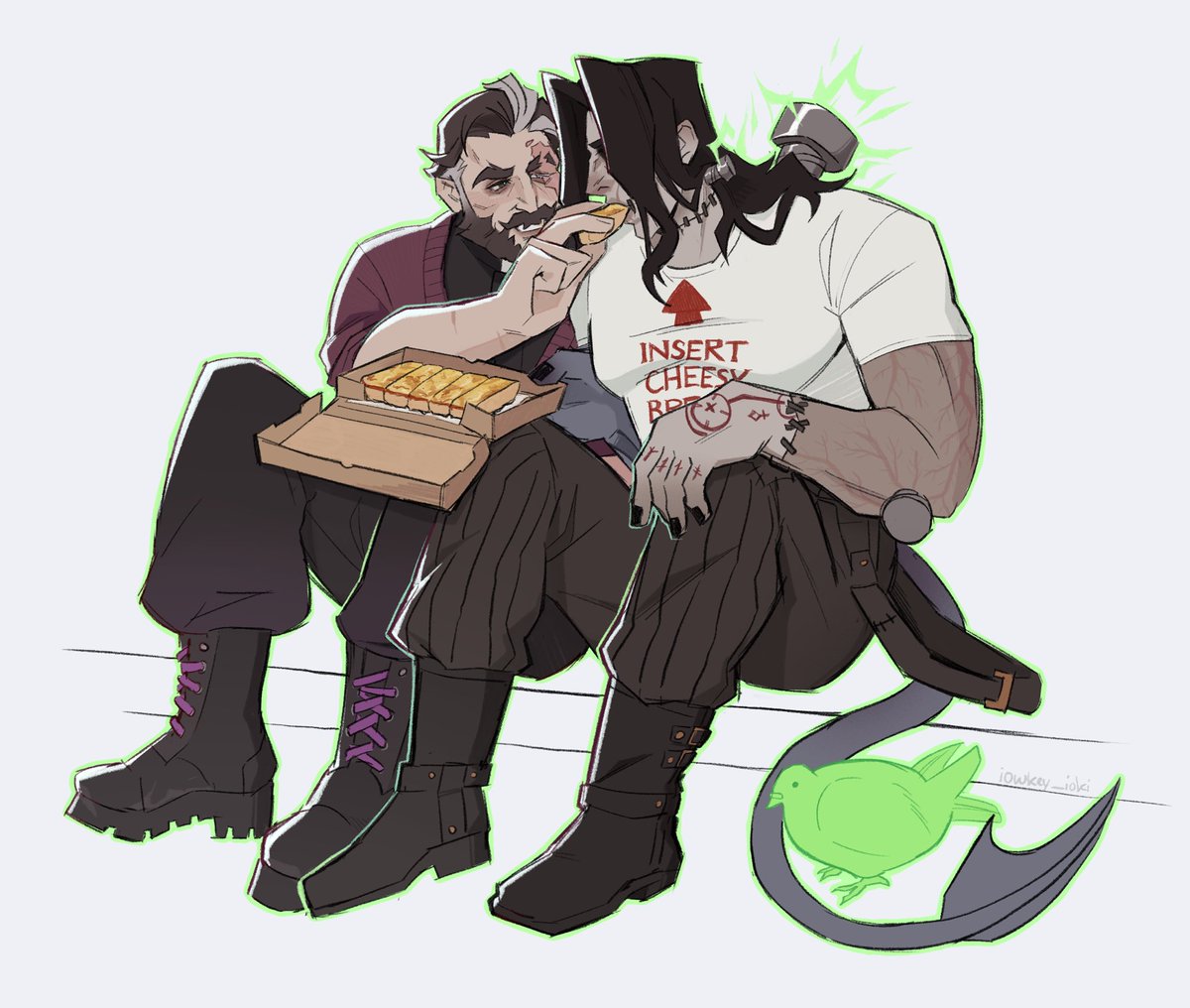 iowkey_ioki's tweet photo. Insert cheesy bread ⬆️ #frankincense #venvic https://t.co/QYZ7H7m7l6