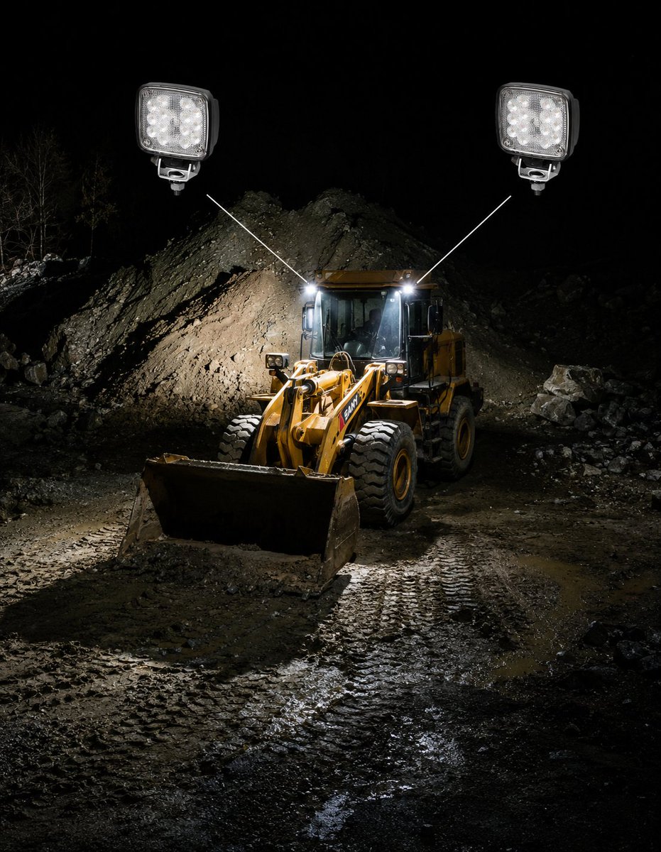 NanhuaCOMPANY's tweet photo. Standard lights can't survive heavy equipment vibrations &amp; dirt. NANHUA work lights are engineered for the extreme with high shock resistance &amp; superior waterproofing. Don't let a broken light slow down your operations! 💡

#IndustrialLighting #Reliability #HeavyDuty https://t.co/wvX3J9Suln