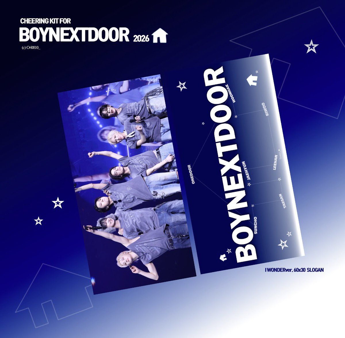 O40810_'s tweet photo. ꒰ఎBOYNEXTDOOR TOUR 'KNOCK ON vol.2' 
cheering kit for BOYNEXTDOOR ໒꒱

⭑ #RT 추첨 한분께 슬로건을 드립니다
⭑ ~8/30 (PM 11:59)
🇰🇷국내배송
🔗 https://t.co/pTHWCRZ4a9

🌐G.O → DM
#BOYNEXTDOOR #보이넥스트도어 #성호 #리우 #재현 #태산 #이한 #운학 https://t.co/7usuKLv4K7
