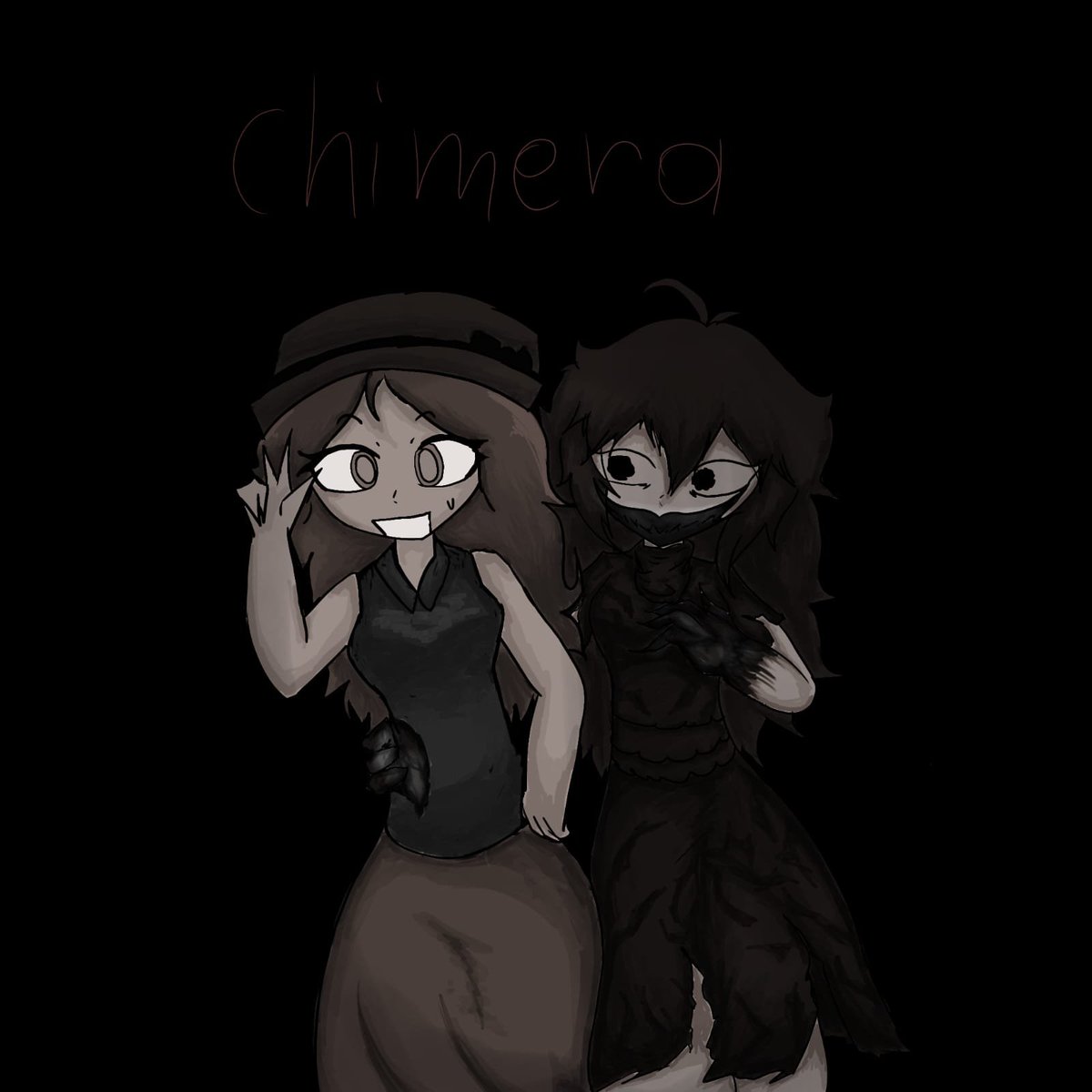 sansymrypeace's tweet photo. Dibujo del mod de hypno,s lullaby de la canción chimera 
 me gustó mucho la historia de esta canción entonces Ise este dibujo.
( por si las dudas no está inspirado en el chip.) https://t.co/qb6Ze0sFbb