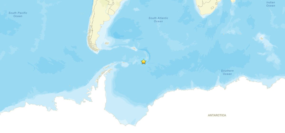 mercenarygeo's tweet photo. M6.0 #earthquake South Sandwich Islands region https://t.co/LDFancIRJ3 https://t.co/b22mGnwswP