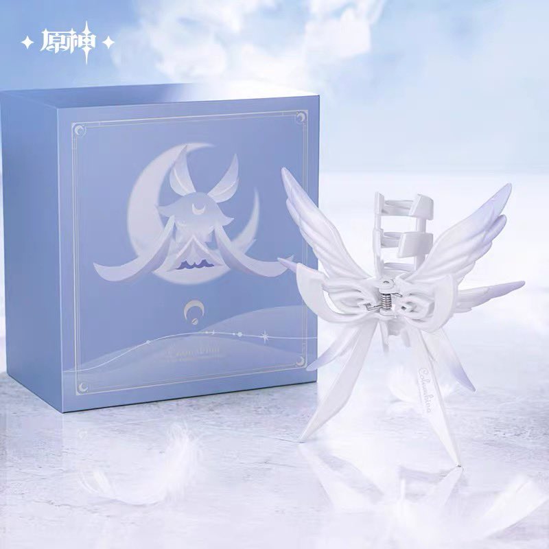 Genshin__Update's tweet photo. Columbina Themed Impression Series Claw Clip 
Available for pre-order on August 20
Price: 99 CNY
Tmall link: https://t.co/7hW6u75a7b 
#GenshinImpact #原神 #원신 #Columbina https://t.co/VRZZut8V4t