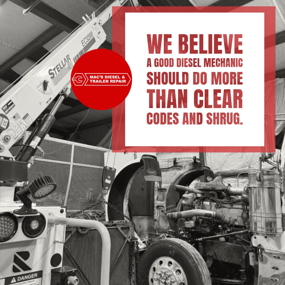 Macsdieselrep's tweet photo. When your truck is down, choosing the right diesel mechanic matters. Learn what to consider when selecting a technician who can get your truck back to work. https://t.co/mK6ku9fD07 #DieselRepair #TruckMaintenance https://t.co/ck05zNJ3Nv