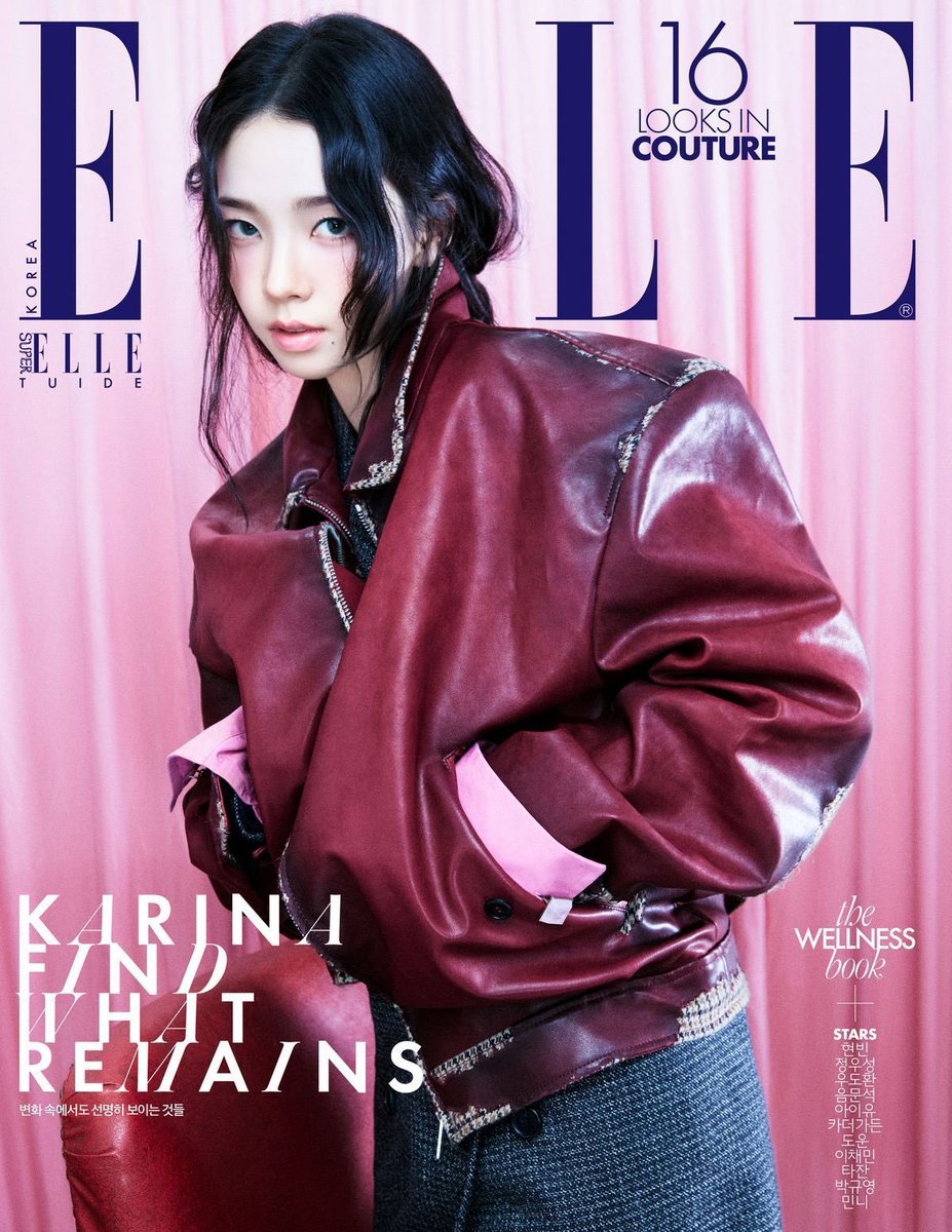 sunshine_080507's tweet photo. KARINA becomes the first female Idol and korean celebrity to achieve a Grand Slam and grace the Cover of the three major magazine's September Issue for 3 consecutive years

-VOGUE Korea September 2024 (with Chopard)

-Harper’s BAZAAR Korea September 2025 (with Bvlgari. She is part of the Global September 2025 ICONS Issue featured across 21 Bazaar Editions  Worldwide)

-ELLE Korea September 2026 (with Prada)