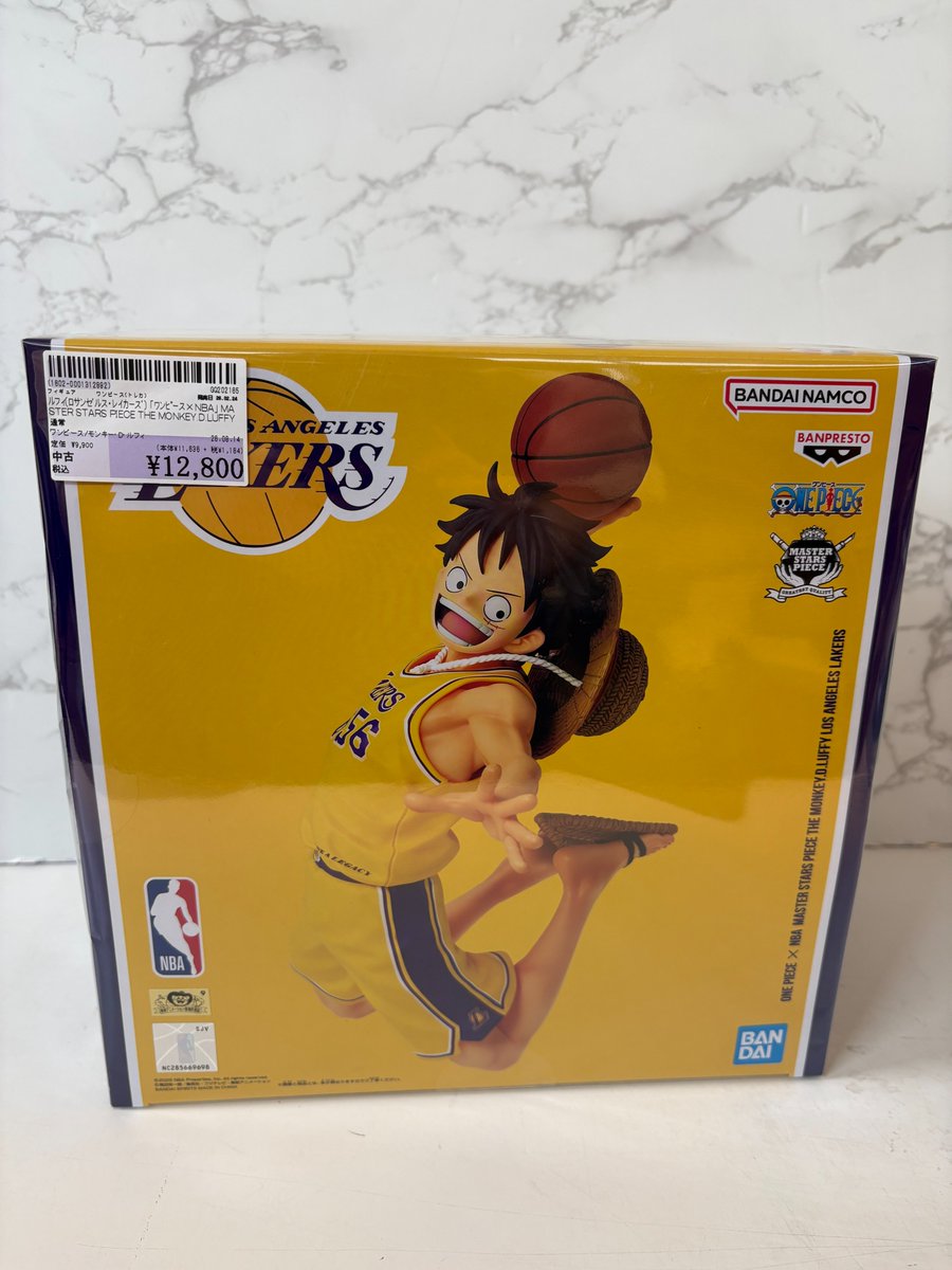 ワンピース×NBA ルフィ(ロサンゼルス・レイカーズ)MASTER STARS PIECE