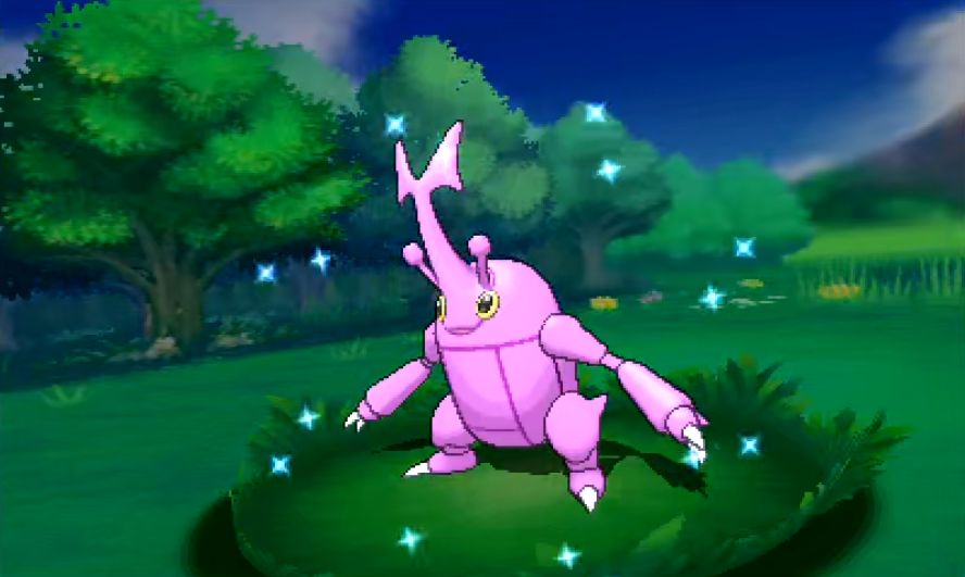SHRetro's tweet photo. Shiny Heracross in Omega Ruby after 2,312 REs.✨ 

First Phase, under odds. We take those. https://t.co/VUns2qcr5q