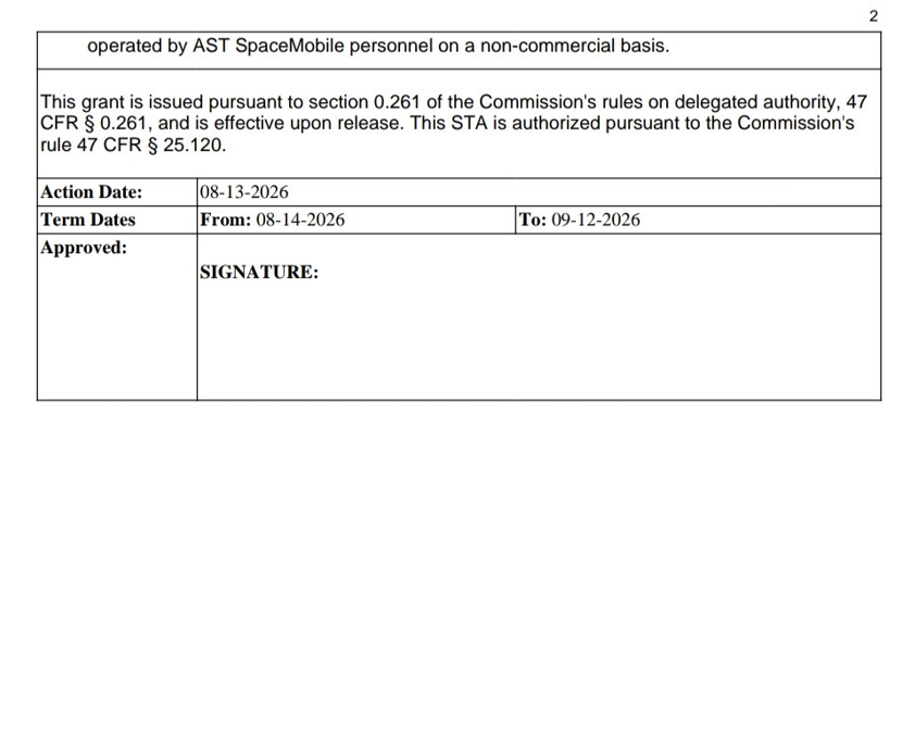 spacanpanman's tweet photo. $ASTS: 🚨🇺🇸 FCC FILING HINTS THAT AST SPACEMOBILE AND T-MOBILE HAVE EXISTING WORKING AGREEMENT IN THE USA

👀 FCC Grants AST SpaceMobile 30-day STA to test 800MHz spectrum recently licensed to T-Mobile and sold to Grain Management. STA must comply with "existing agreements between AST and T-Mobile"

➡️ The 30-day STA is to test 817–824 MHz / 862–869 MHz  (7x7 MHz) nationwide cellular spectrum using up to 100x commercially available phones. AST is testing to evaluate “additional spectrum and capacity” for nationwide broadband direct-to-device service.

🚨 The most interesting part is Condition #7: the FCC says all testing must comply with “all existing agreements between AST SpaceMobile and T-Mobile USA.” This is strong evidence that AST and T-Mobile already have a direct contractual/technical relationship around this spectrum.

🚨 The timing is very notable. The FCC approved the T-Mobile-to-Grain spectrum transfer on 7/1, AST filed this STA on 7/2, the deal closed this week, and the FCC granted AST authority today. This suggests that Grain acquired this spectrum with AST as a key monetization/deployment path, with T-Mobile still involved 👀

✅Strategically, this could be much bigger than a simple test. If AST can layer this 7x7 MHz block alongside the 850 MHz spectrum already tied to AT&T/Verizon, it creates a much larger low-band D2D footprint and raises the possibility that AST becomes a neutral satellite-RAN layer serving all three national carriers ➡️ TELCO JOINT VENTURE ⬅️

👉Recall AST disclosed that it expects to deploy 100MHz of spectrum in the USA. I covered how Grain Management is likely a key piece of the puzzle by contributing 14MHz of paired cellular spectrum