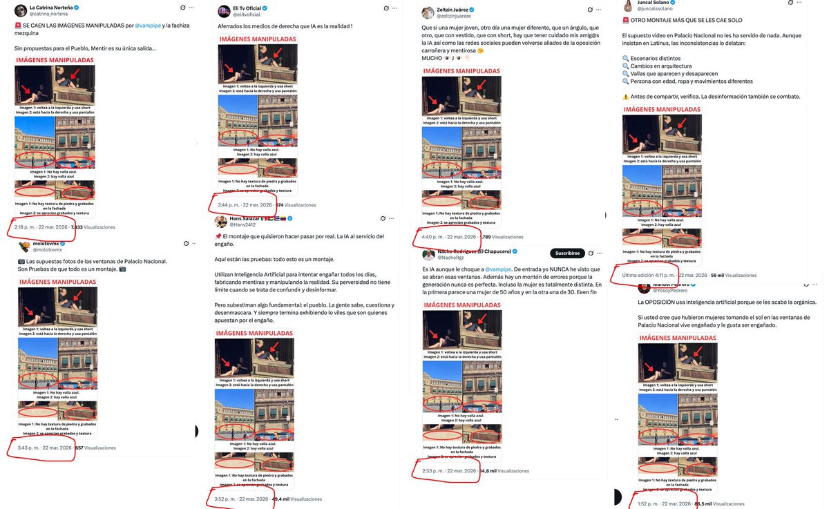 Vicente_Galvez's tweet photo. @LuisaAlcalde @Claudiashein En realidad describiste paso a paso la operación que tienen montada en Presidencia, desde el sexenio pasado, para imponer narrativas, coordinar ataques a periodistas y ciudadanos y posicionar hashtags… https://t.co/MyOqoRVbCt