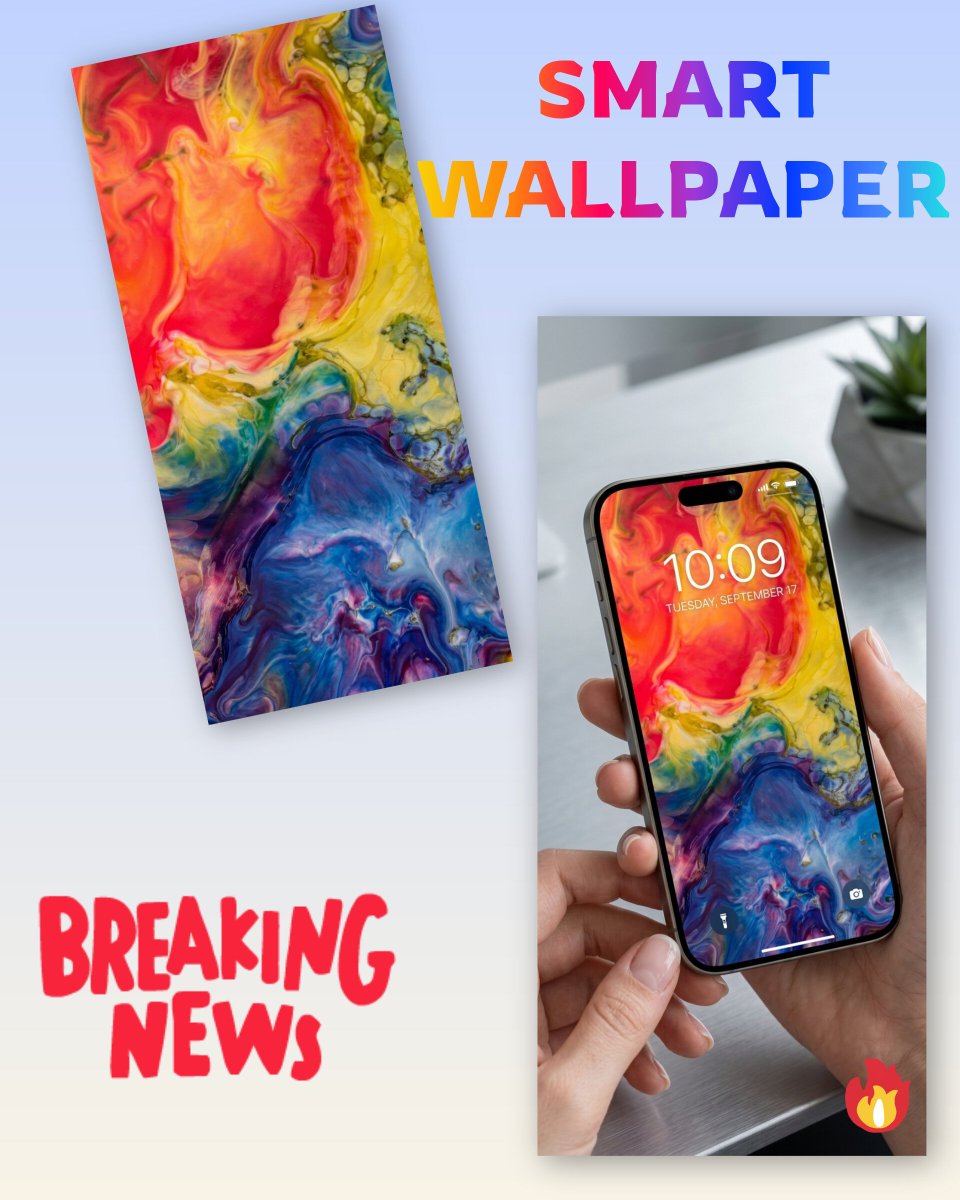 Hashan589364801's tweet photo. Vibrant fluid art vibes for the Lock Screen 🎨✨

How does this look on the iPhone screen? Let me know what you think below! 👇

#iPhone #iPhoneWallpaper #Wallpaper #iOS #Lockscreen #AestheticWallpaper #FluidArt #PhoneWallpaper #Backgrounds #iPhoneSetup https://t.co/ufcONxHdlX