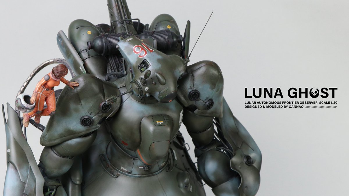 oannao__'s tweet photo. 🔎
‌MA.K. LUNA GHOST 1/20  OANNAO
On detail close-ups~

#天下第一模道大会 #maschinenkrieger #kowyokoyama #OANNAO #mak https://t.co/SbkZagJIdn